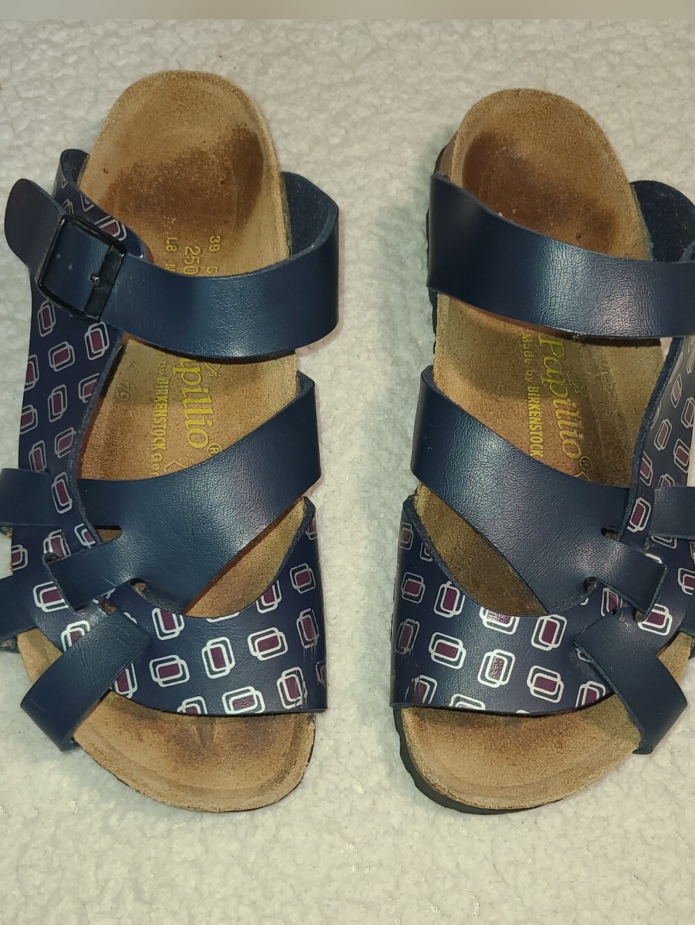 Birkenstock Papillio Pisa Strappy Sandals W 8N Granola BohoChic Eccentric Artsy